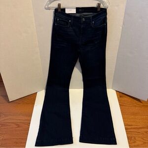 7 For All Mankind Women’s Dojo Original Trouser Flare Jean Blue Size 28 NWT